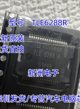 TLE6288R 适用大众现代迈腾发动机电脑板电磁阀驱动芯片 全新原装