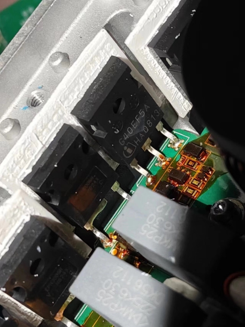 G40EF5A  能源汽车电脑板功率场效应N沟道三极管进口拆机测量好