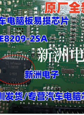 原厂全新 TLE8209-2SA  汽车电脑板节气门怠速芯片 现货