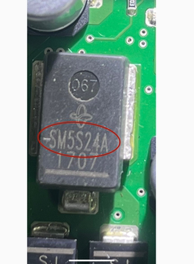 SM5S24A 汽车TVS瞬态电压抑制二极管  24V二极管