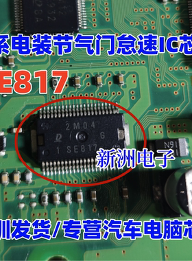 SE817 1SE817适用日系丰田格瑞斯电装发动机电脑节气门怠速IC芯片