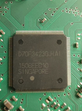 D70F3423GJ D70F3423GJ(A) QFP144 汽车电脑板CPU芯片 全新空白