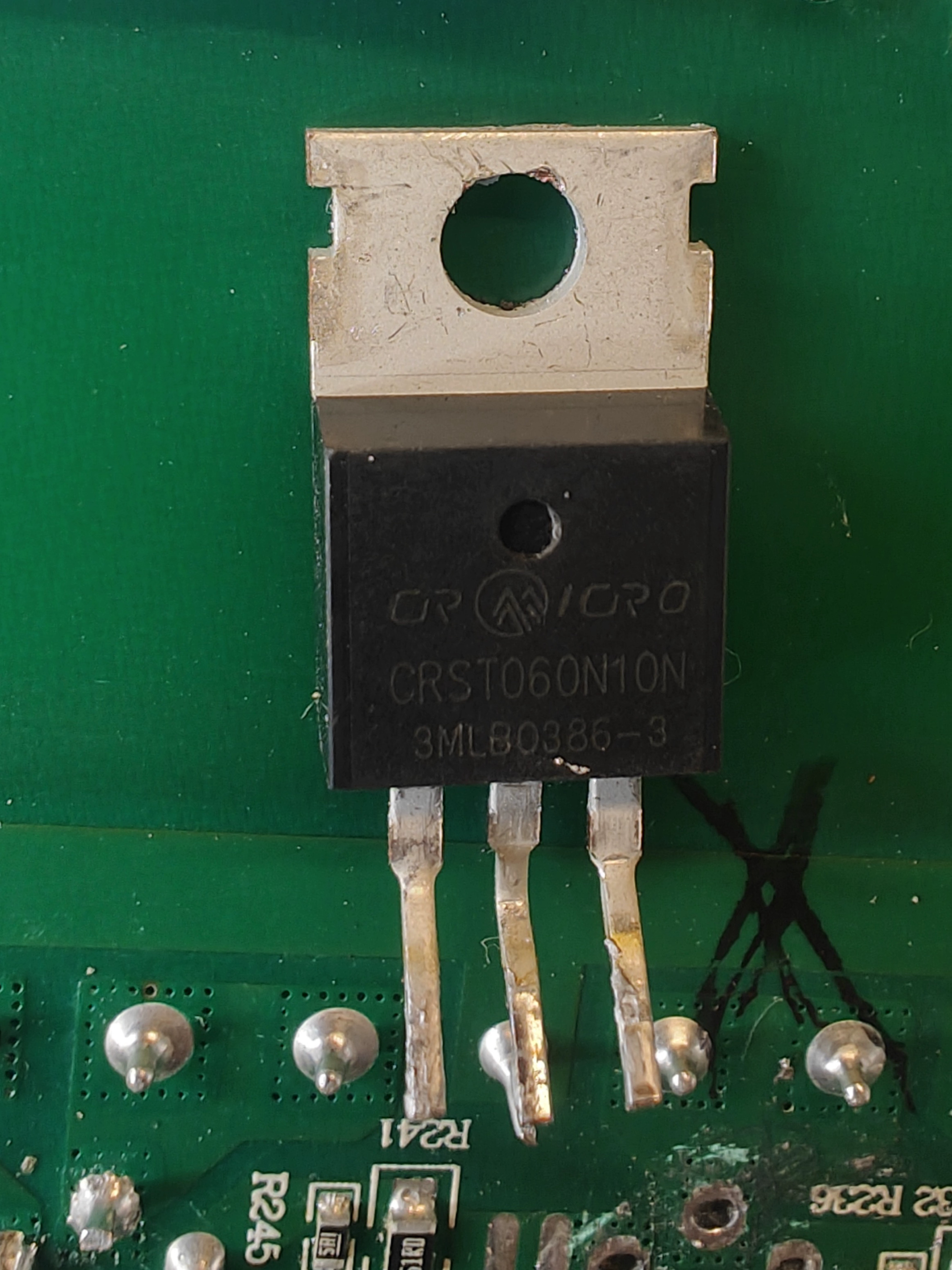 CRST060N10N 120A/100V TO-220 N沟道场效应三极管