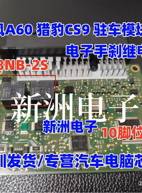 G8NB-2S 适用A60 猎豹CS9 驻车模块电子手刹继电器 10脚位
