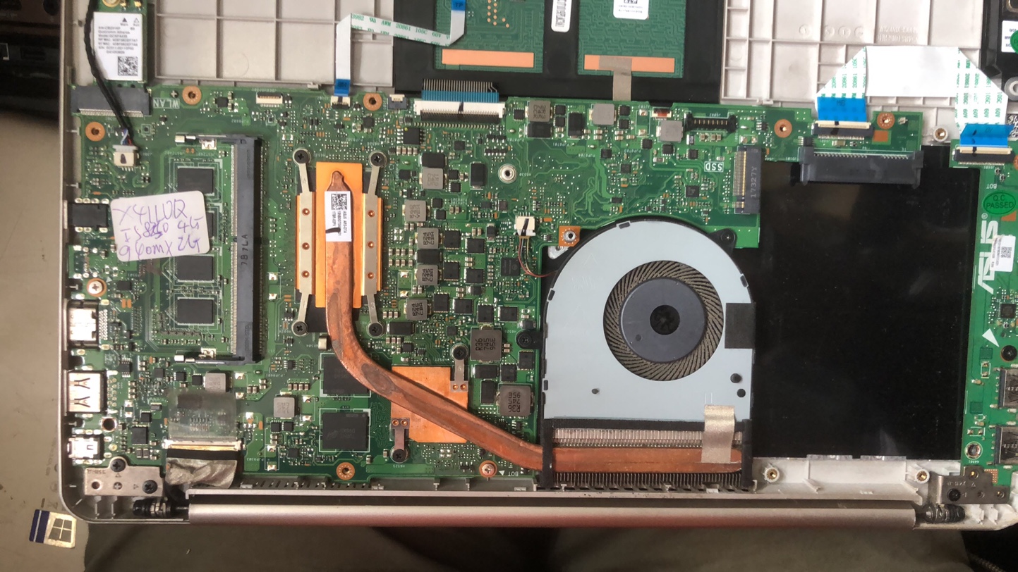华硕x411uq主板 s4200u主板.整机测试
