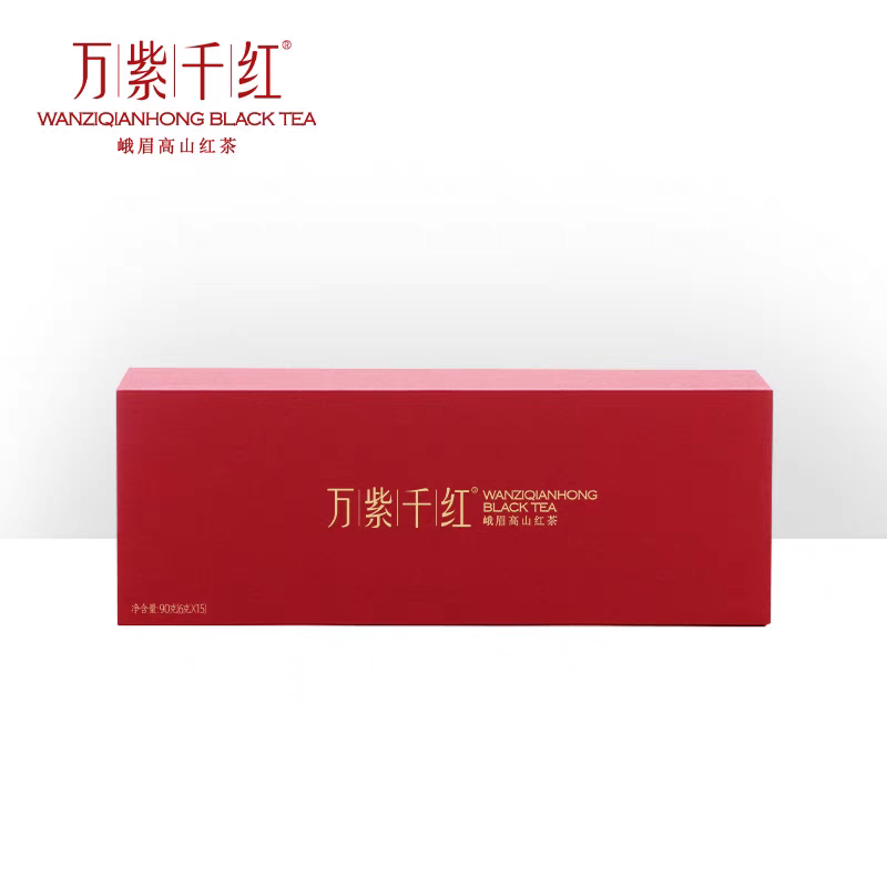 万紫千红竹叶茶青90g川红