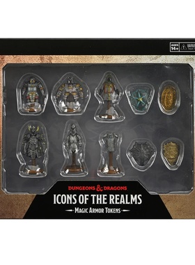 【桌游乱炖】DND Icons of the Realms Magic Armor Tokens 96186