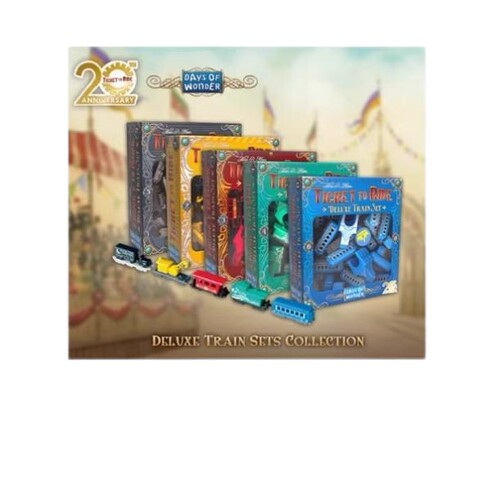 【桌游乱炖】Ticket To Ride: 20th Anniversary Deluxe Trains
