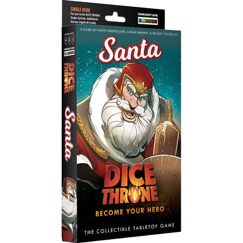 【桌游乱炖】Dice Throne: Santa – Hero Pack