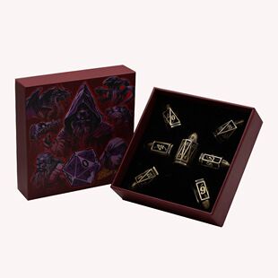 【桌游乱炖】LPG Dice Bullet RPG Set Gold