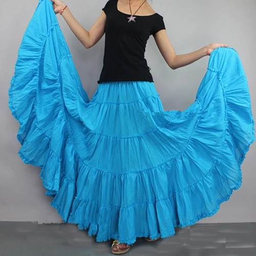 夏季半身纯棉韩版中长裙子