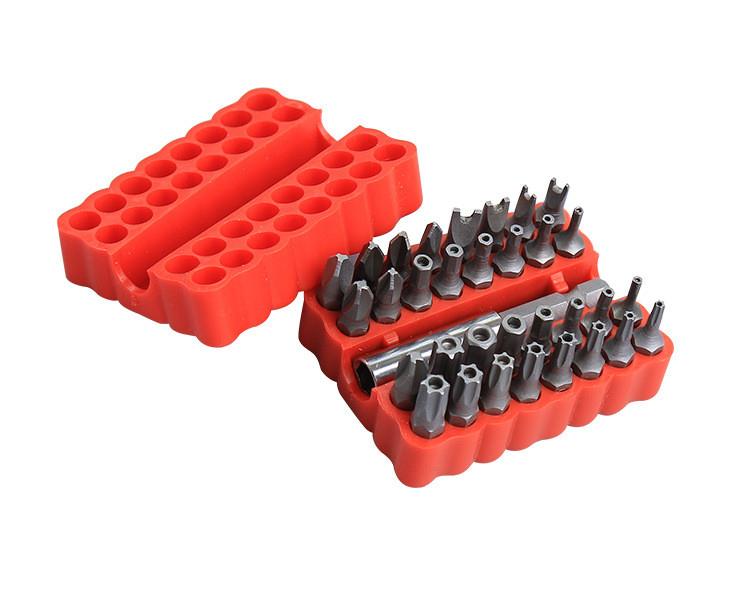 33件空心批头组合套装 风批电动螺丝刀 异形起子头 改锥五金工