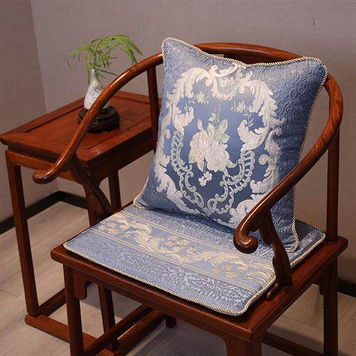 中式椅垫红木坐垫实木家具椅子垫圈椅餐椅茶椅垫太师椅座垫