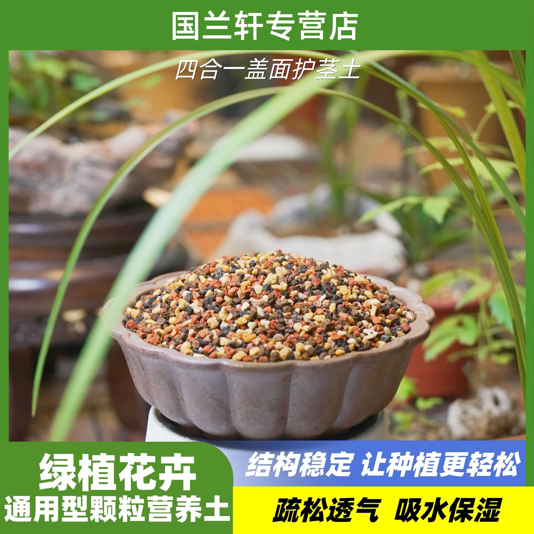 四合一兰科盆景盖面护茎土透气保湿沥水通用颗粒植料营养土,鲜花速递/花卉仿真/绿植园艺,介质/营养土,淘宝优惠券,粉丝福利购,淘宝优惠卷