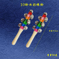 Kindergarten 10 bells, 13 bells, 21 bells, stick bells, orff percussion instruments, children's early education music teaching AIDS, string bells, hand bells thumbnail 6