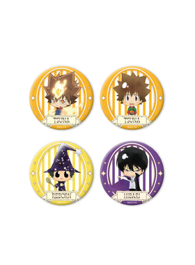 【正版官谷】家庭教师HITMAN REBORN周边Q版徽章吧唧潮玩星球预售