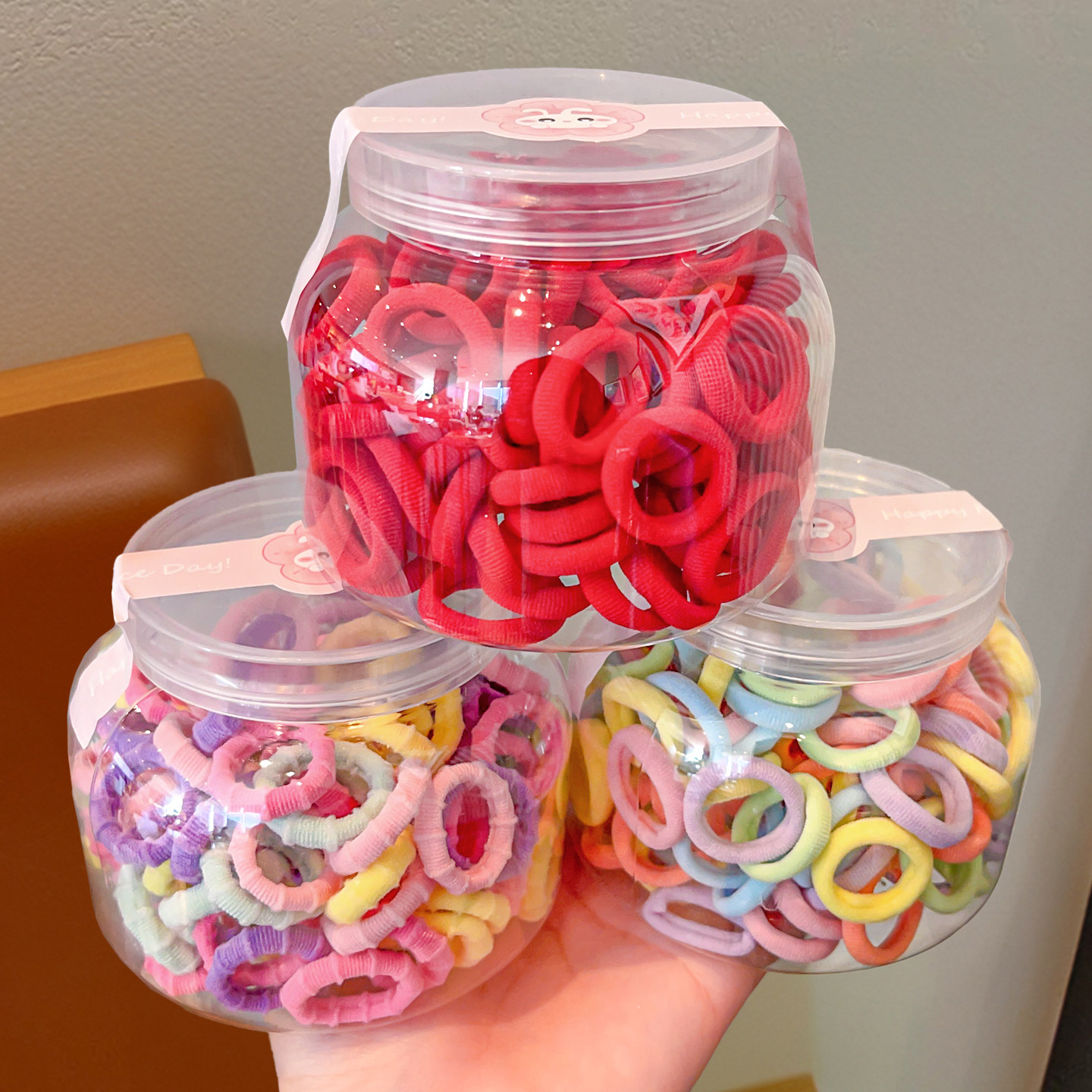 彩色拇指发圈儿童皮筋婴儿宝宝毛巾圈小女孩高弹力头绳不伤发发饰,童装/婴儿装/亲子装,发饰,淘宝优惠券,粉丝福利购,淘宝优惠卷