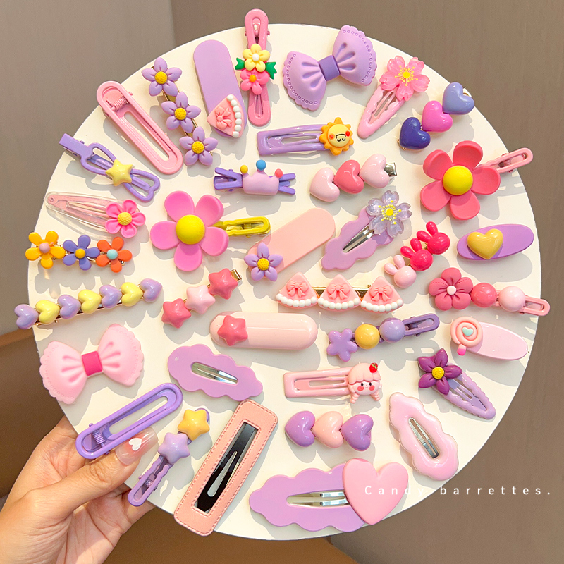 娃们清新女bb夹碎发夹