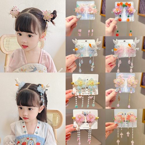 中秋古风发饰儿童七夕头饰