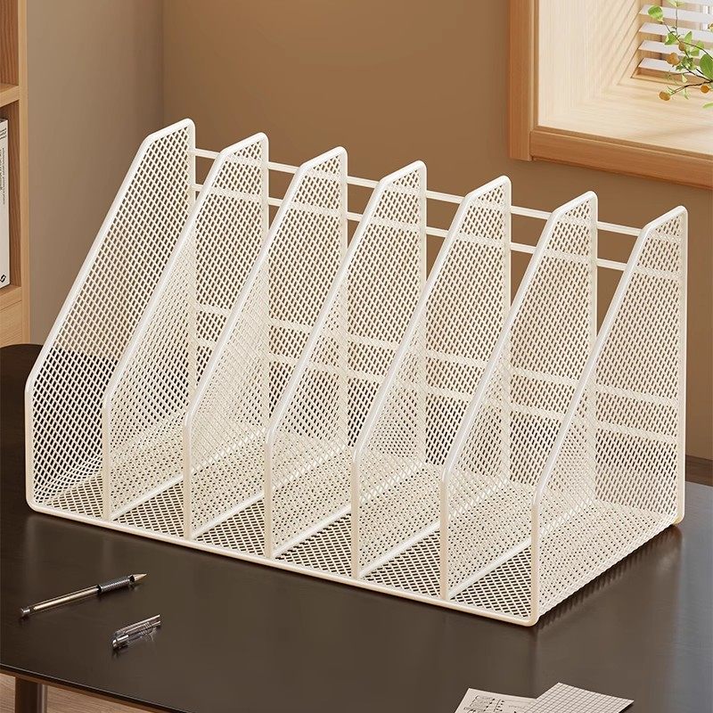 办公桌置物架书架桌面书立架文件夹金属文件架书桌资料文件框办公,收纳整理,书桌收纳置物架,淘宝优惠券,粉丝福利购,淘宝优惠卷