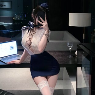 性感秘书制服女绑带大胸大码包臀裙cos角色扮演空姐qq内衣纯欲