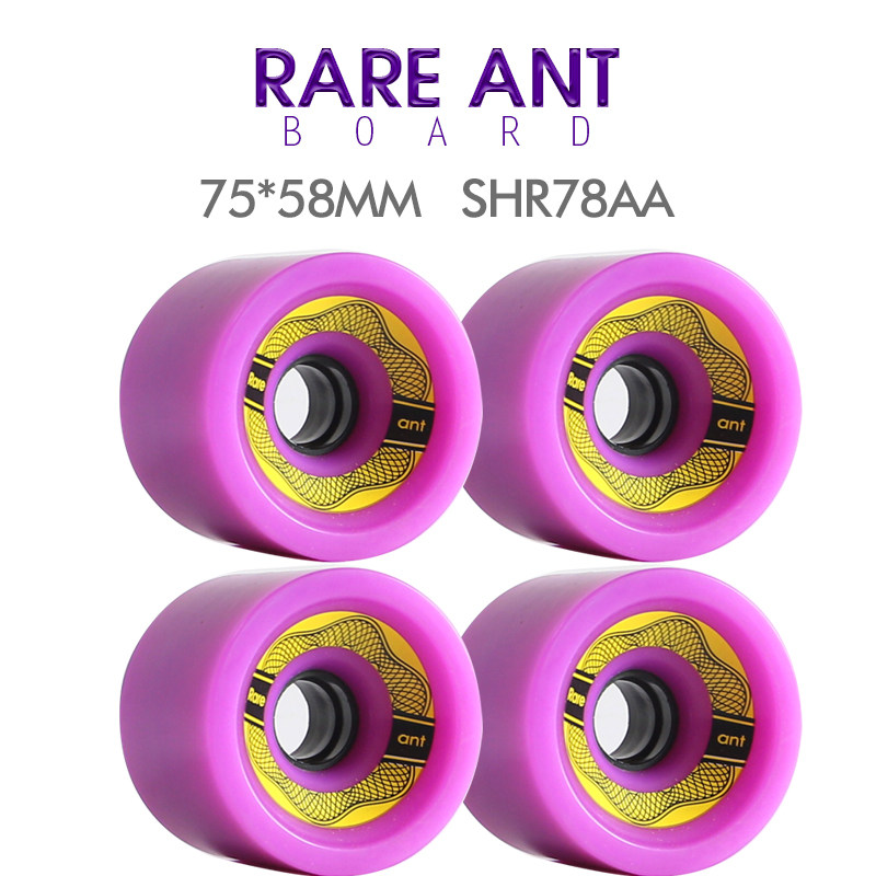 RARE ANT冲浪板速降专业轮子SHR78AA高弹滑板大轮7558mm