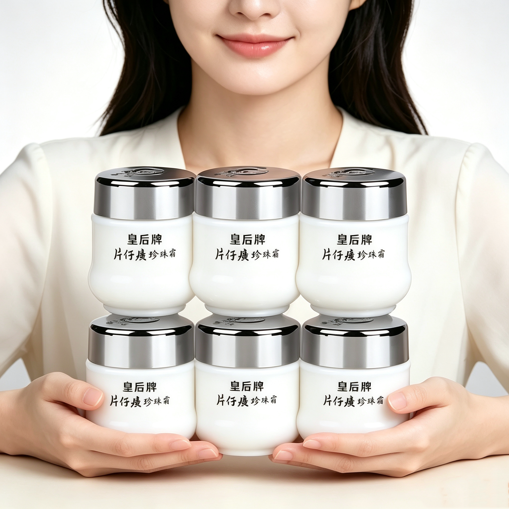皇后牌片仔癀珍珠霜补水保湿图片