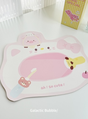 原创设计异型皮革桌垫防水装饰拍照背景餐垫鼠标垫小红书同款