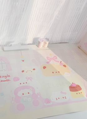 Galactic Bubble原创设计小羊派对可爱卡通学习桌垫