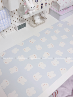 可爱简约Miffy皮革桌布桌垫鼠标垫餐垫少女心家居博主同款