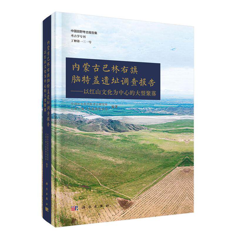 正版全新 精装 内蒙古巴林右旗脑特盖遗址调查报告——以红山文化为中心的大型聚落 中国社会科学院考古研究所 科学出版社 9787030