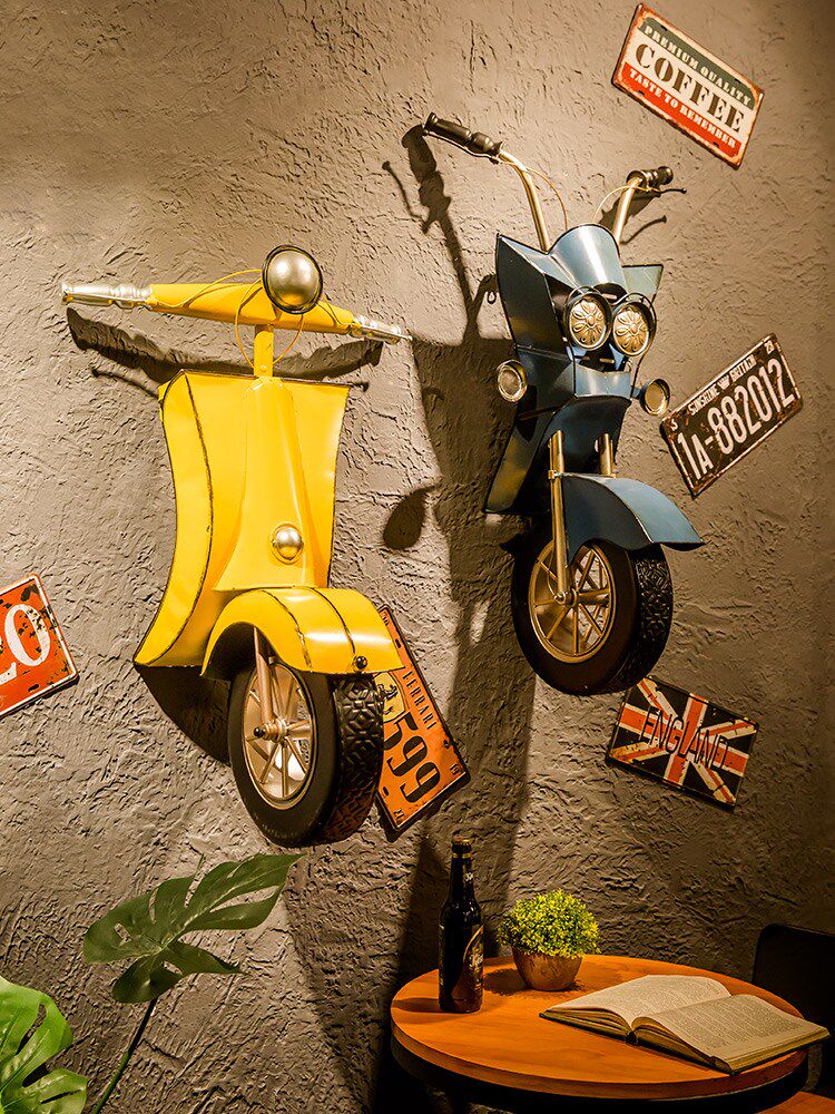 Bar counter Background wall modelling Retro Industry metope decorate bar shop wall Pendant originality Restaurant Iron artin the Home accessories , Mural  category - from Buy2taobao.com to provide professional Taobao agent buy service