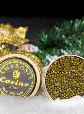 稻草推荐 艾露诗鲟鱼鱼子酱即食30g*3顺丰包邮