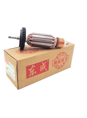 东成角磨机转子S1M-FF03/04-100A/05-100B东城原装磨光机定子配件