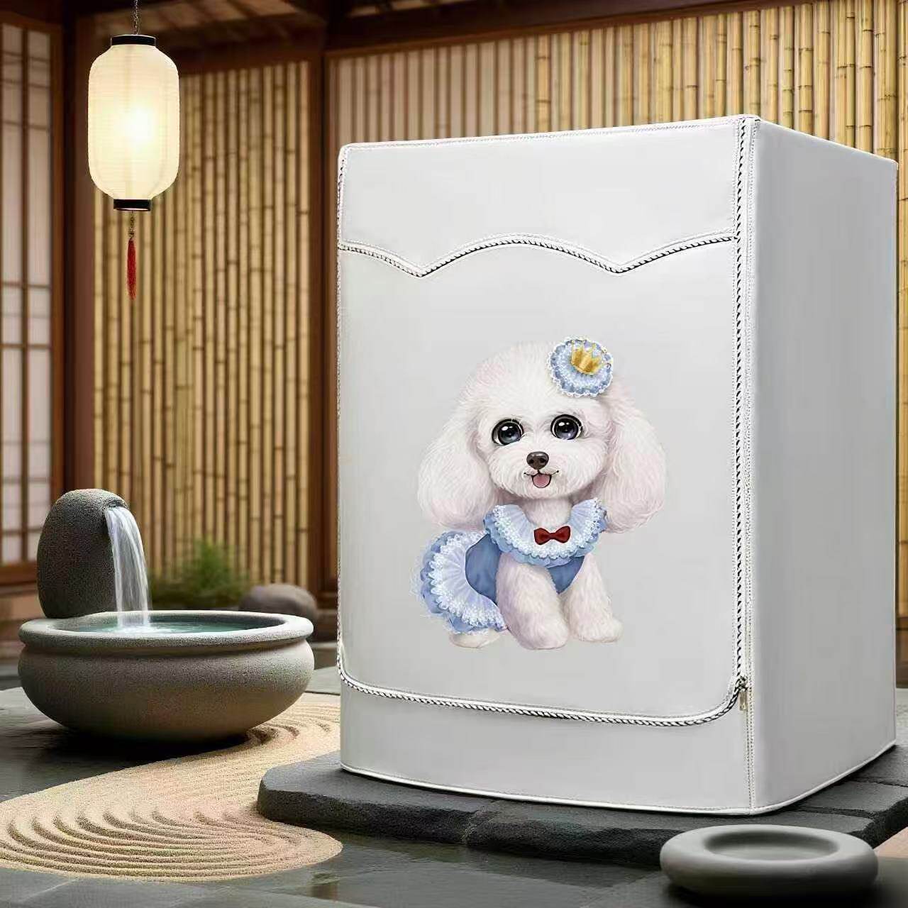 滚筒洗衣机罩全自动海尔防水防晒8/9/10公斤通用套小天鹅防尘盖布