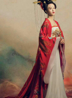 襦裙仙女古装汉服杨贵妃同款