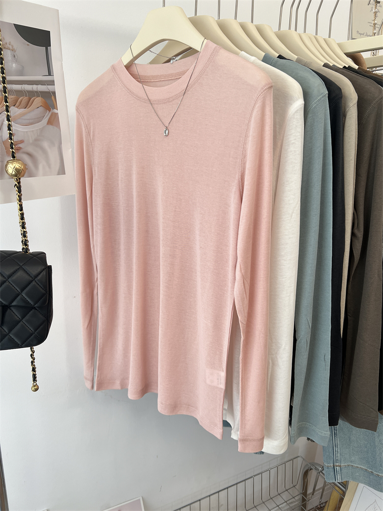 30.7%羊毛天丝面膜长袖t恤