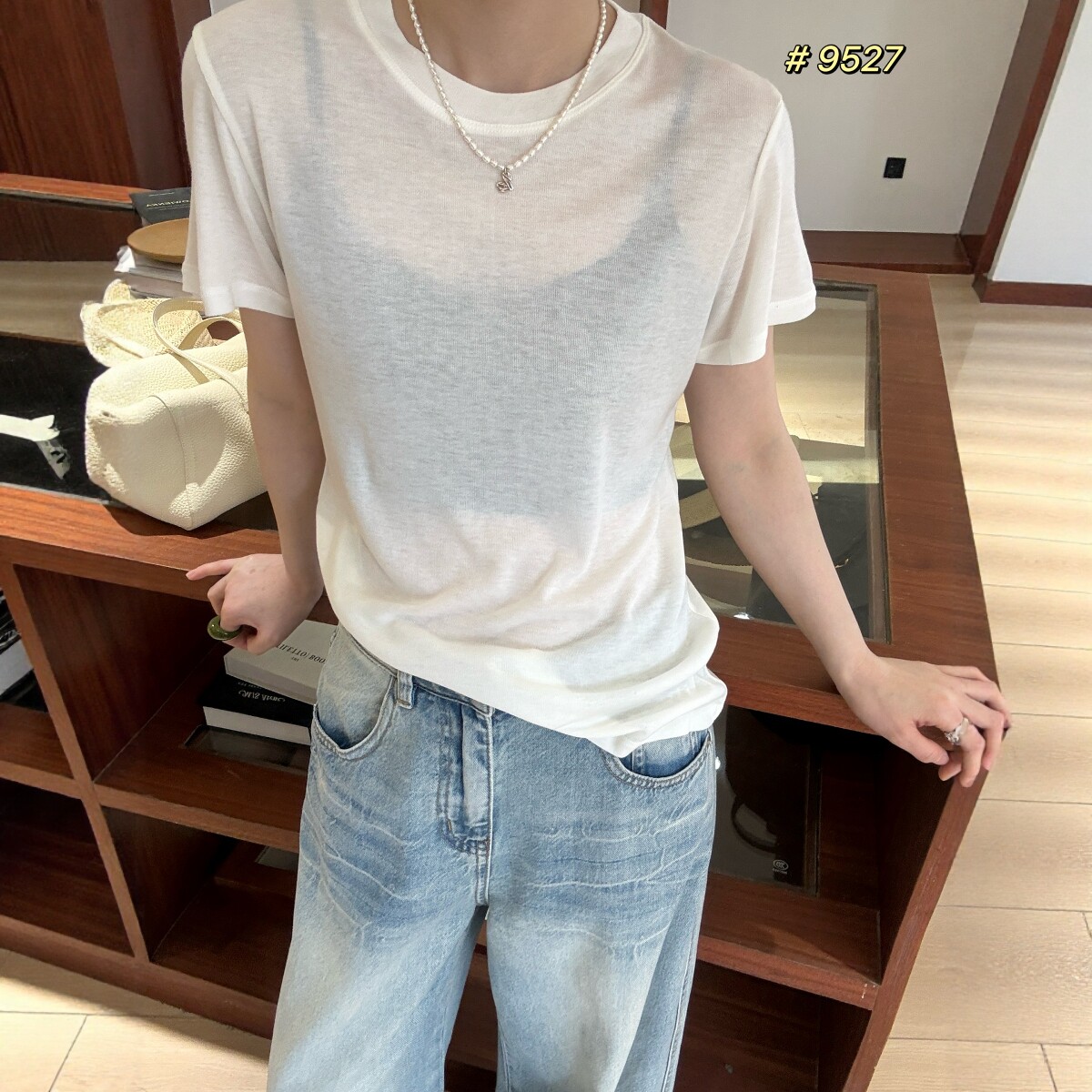 后背贝壳扣 亲肤舒适天丝面膜短袖T恤女夏季新款纯色薄款圆领上衣