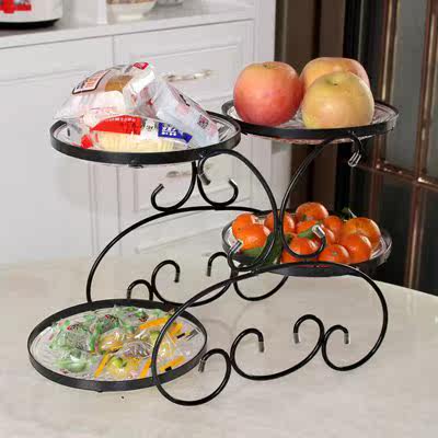 客厅水果盘婚庆生日水果盆家用水果篮欧式干果盘多层甜点台蛋糕架|ruв категории посуда, посуда, фрукты бассейна/компот/корзина - от Buy2taobao.com для оказания профессиональной услуги покупки агента Taobao