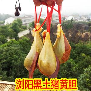 浏阳土猪胆 新鲜猪胆 浏阳黑土猪黄苦胆  黑猪胆 纯猪苦胆猪胆粉