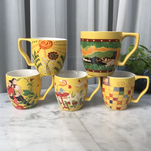 立顿马克杯奶茶杯立顿赠品杯子 情侣陶瓷杯咖啡杯 早餐水杯牛奶杯