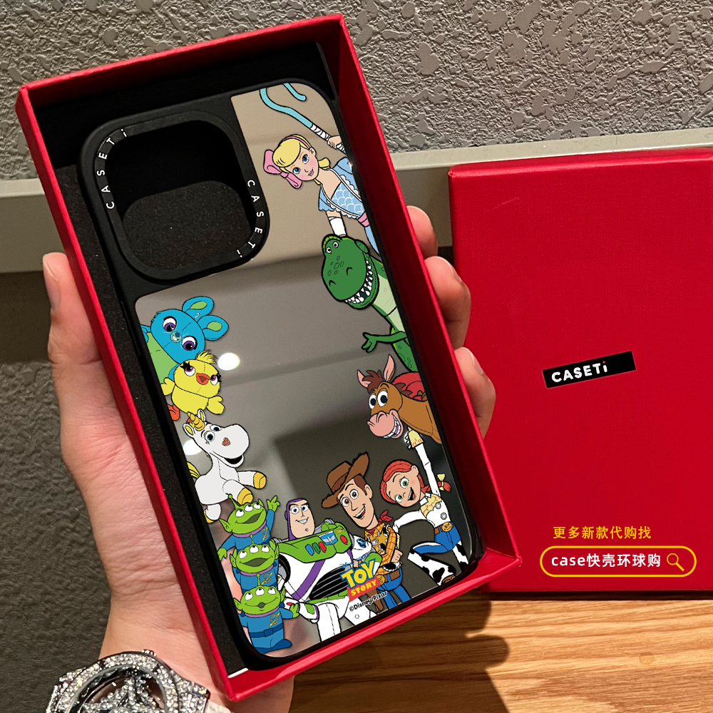 C家联名30周年环绕玩具总动员适用iphone16手机壳15promax苹果17Air镜面MagSafe磁吸14plus卡通13pro可爱12女