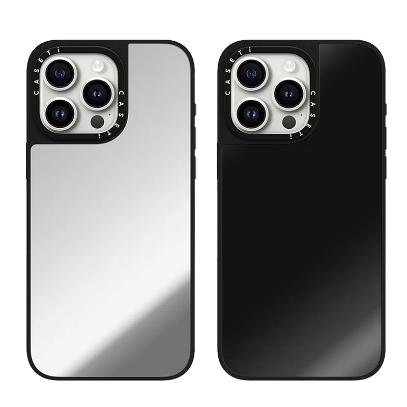 CASE联名纯色镜面简约百搭耐看适用iphone16手机壳17promax苹果15pro磁吸MagSafe保护套14小众网红13情侣plus