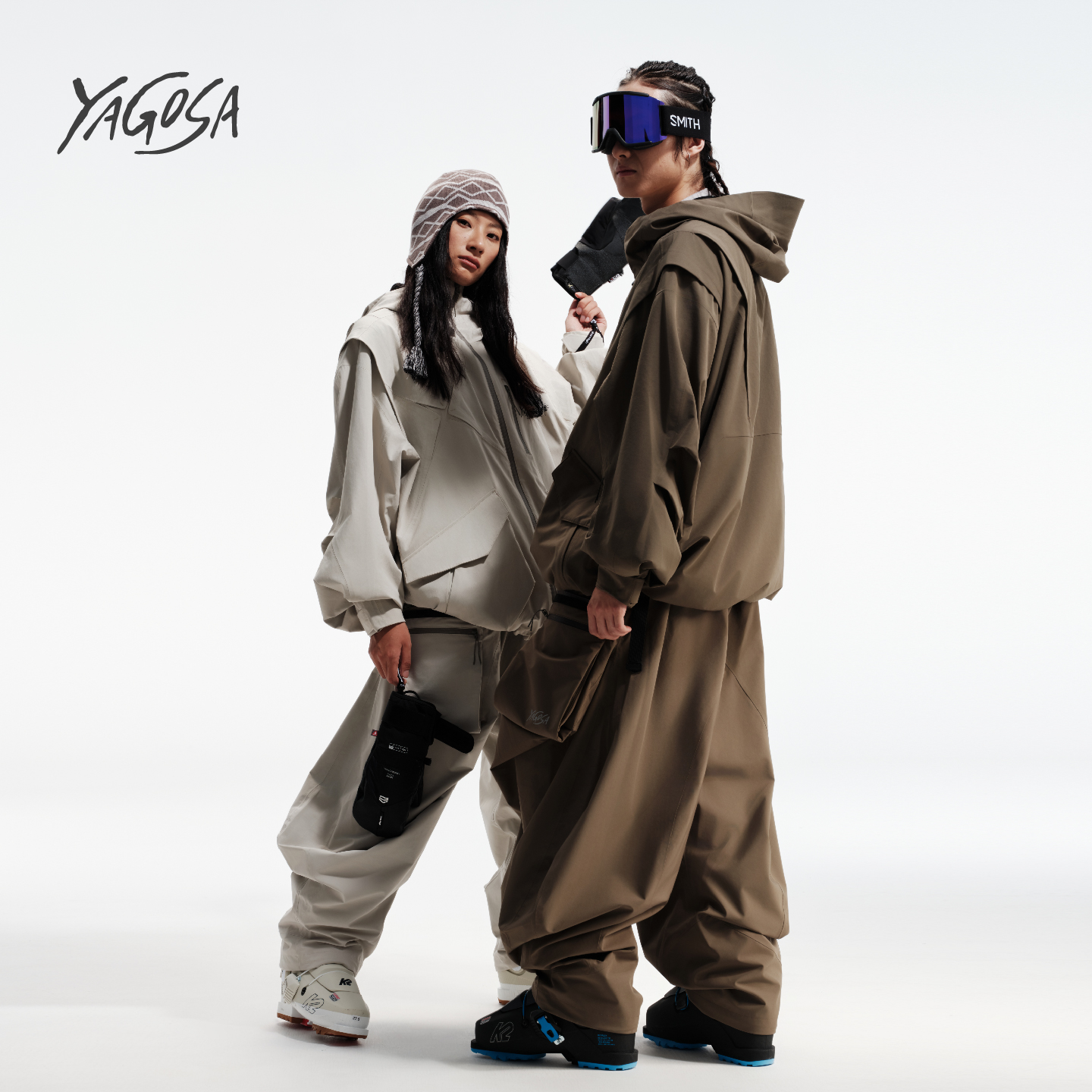 GOSKI&YAKKY联名滑雪服2425