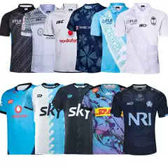 New Fiji Pacifica New South Wales shorts Bulls Storm short sleeved top rugby shirt Rugby