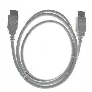 原装高速144HZ公对公2K 4K高清数据线液晶显示器屏DP线灰白色1.5M