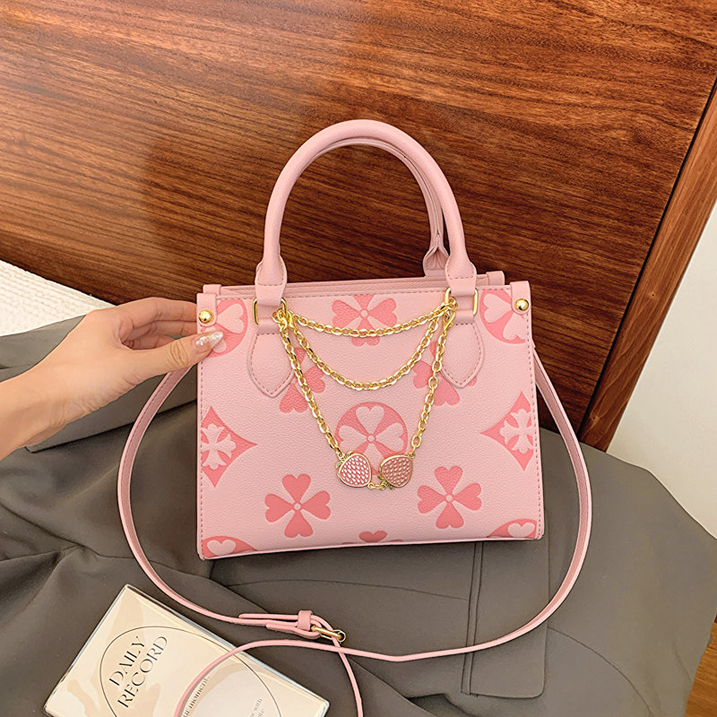 CITEX LV路易官方旗舰店2024时尚新款单肩斜挎手提包复古印花通勤