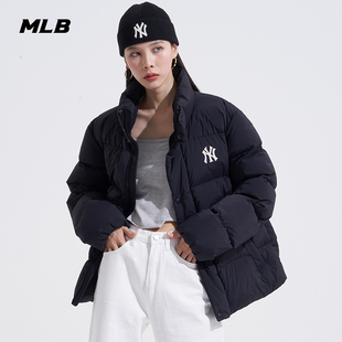 MLB正品 小标羽绒服秋冬短款 经典