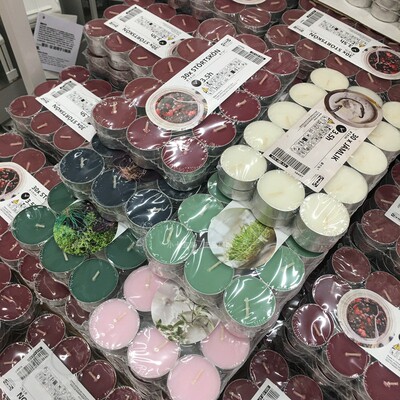 IKEA宜家正品香薰蜡烛