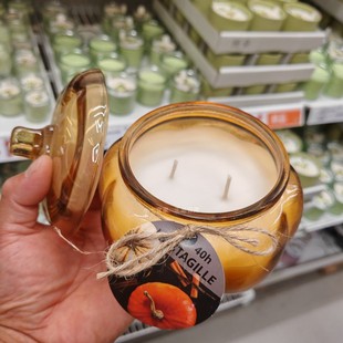 IKEA宜家赫斯塔吉尔杯装香味烛加大号40小时香薰蜡烛浪漫晚餐烛光